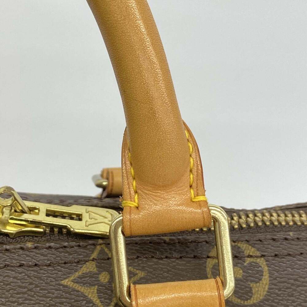 LOUIS VUITTON Authentic Brown Monogram Keepall 45 Boston Bag - Picture 7 of 10